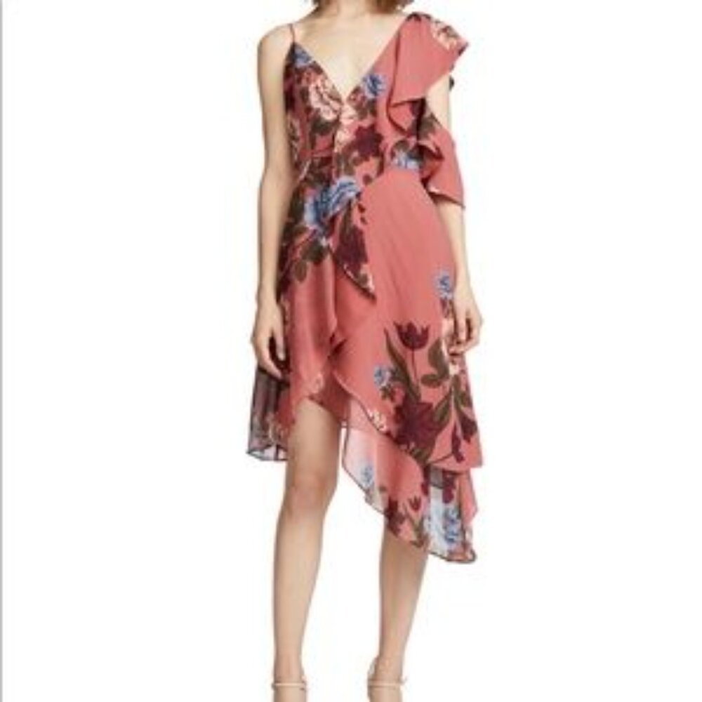 KEEPSAKE the Label Asymmetrical Night Lights Dress NWT SZ S